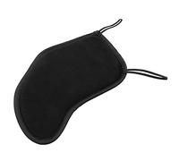 BLLNDX Violin Chin Rest Pad Black Violin Shoulder Rest Flannelette Pad Cover Protector for 3/4 4/4 Violin Accessories