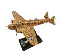 blloocod 1:144 Scale Fighter Model Airplane Toy with Display Stand, Alloy & PP Construction, 4.53x5.91 inch for Collectors, Home Office Shelf Decoration