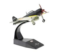 blloocod 1:72 A6M Zero Fighter Alloy Model Plane with Display Stand, Japanese WWII Military Aircraft Collectible, Desk Decoration Gift