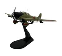 blloocod 1:72 Scale Diecast Fighter Jet Model - Alloy Airplane Model with Display Stand for Livingroom