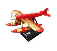 blloocod 1/72 Scale Diecast Seaplane Model - Alloy & PP Construction - 12cmx13cm (4.7x5.1 inch) Display Aircraft for Collectors & Decor
