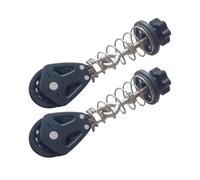 blloocod 2Pcs Pilates Reformer Pulley Spring Rope Clamp Hardware, Fitting, Part, Component for Pilates Core Bed Exercise Equipment, 19cm/7.48inch