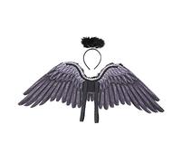 blloocod Angel Wings Costume Set with Hair Band
