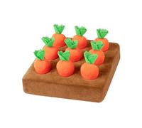 blloocod Carrot Pulling Toy Educational Matching Game for Babies 0-2 Years, Fine Motor Skills Puzzle with 9 Carrots and Non-Slip Base
