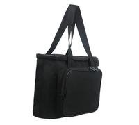 blloocod Coffee Maker Carrying Bag for Single Serve Machines, Black Polyester Storage Tote with Padding, Portable Organizer for Travel & Home
