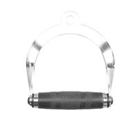 blloocod D-Row Grip Attachment for Cable Machines, D Shape Row Handle for Lat Pulldowns & Back Strength Training, Portable Pull-Down Handle for Gym, Men & Women