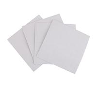 blloocod Double Sided Adhesive Foam Pads, 4 Sheets White 3mm Thick, 400pcs Pre-Cut Sticky Fixers for Card Making, Decoupage & 3D Crafts