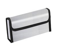 blloocod Fireproof Lipo Battery Bag Small High Temperature Resistant Pouch Drone Battery Protection Carrying Case- Style B
