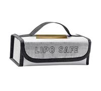 blloocod Fireproof Lipo Battery Bag Small High Temperature Resistant Pouch Drone Battery Protection Carrying Case- Style a