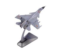 blloocod J15 Fighter Jet Model 1:144 Scale Alloy Diecast with Display Stand - Simulation Aircraft for Desk Decor