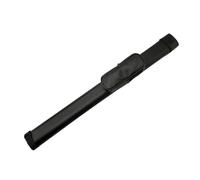 blloocod Pool Cue Case Holds 1 Complete 2-Piece Cue, 32.7 x 2.8 x 2.0 inch, PVC, Black, Lightweight with External Pocket, 1x1 Carry Box