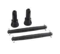blloocod RC Rear Drive Shaft Replacement for 1:18 Scale RC Car 18101 18103-2 Wheel Shafts & 2 Dog Bones