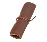 blloocod Roll Up Pencil Case Bag PU Leather Pencil Wrap Multi-Purpose Pen Curtain Colored Pencils Holder for Artists Students