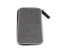 blloocod Table Tennis Racket Cover Paddle Holder for 2 Paddles & 3 Balls, Oxford Cloth Travel Organizer Case 11.42x5.91x0.98 inch