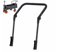 blloocod Universal Folding Wagon Push Handle, Adjustable & Removable Replacement Handle for Camping, Garden, Beach Carts
