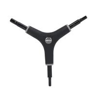 blloocod Y-Shaped 3 Way Bike Hex Wrench, Alloy Steel Ergonomic Tool for Bicycle Maintenance, Cycling Supplies, 4.80inch