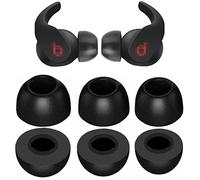 BLLQ Memory Foam Ear Tips Compatible with Beats Fit Pro - S/M/L 3 Pairs Black