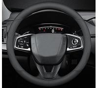 BllXESD Steering Wheel Cover Compatible with Toyota RAV4 2001-2023, Breathable Premium Leather Car Steering Wheel Cover, Anti-Slip Design, B-Style