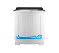 BLLXMX Household Large Capacity Twin Tub Washing Machine, 430w Washing Power 160w Dehydration Power Super Power Washing Machine