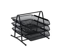 BLM Blk 5 Star Office Mesh 3Tierltrtray Frld