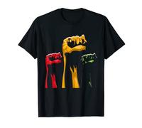 BLM Fist Black History Month BLM Melanin Pride Pan African T-Shirt