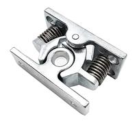 Blmirror 1Pcs Aluminium Alloy Door Easy Lock Stop Catch Release Clamp Double Roller Catch (Mp-3)