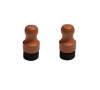 Blmirror 2 Piece Cutting Board Oil and Wax Applicator Brown & +Sponge for Wood Cutting Boards, Butcher Blocks, Cutlery