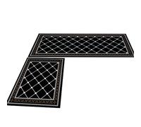 Blmirror 2 Pieces Thick Cushioned Kitchen Floor Mats Set Heavy Duty Comfort Standing Mats Waterproof Kitchen Runner Mats
