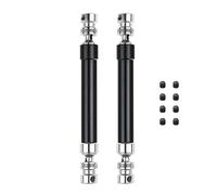 Blmirror 2PCS Metal CVD Drive Shaft 110-160mm for 1/10 RC Rock Crawler Axial SCX10 90046 Trx4,Black