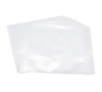 Blmirror 30 Flat Open Top Bag 6.7Mil Strong Cover Plastic Vinyl Record Outer Sleeves for 12 Inch Double/Gatefold 2LP 3LP 4LP