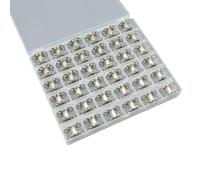 Blmirror 36 Pcs Metal Bobbins for Sewing Machine with Storage Box Easy Install Easy to Use