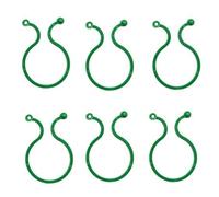 Blmirror 50PCS Plant Twist Clip Ties Garden Plant Support Clips Vegetables Tomato Vine Flower Clips Plant Locks for Plants Easy Install 5.9cm