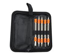Blmirror 5Pcs Metal Working Set, Dual Head Combo Nail Setter & Dual Head Center Punch & Hinge Pin Remover Punch Set Easy Install