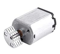 Blmirror DC1.5V-9V 0.08A 3200RPM Output Speed Micro Vibrating Motor, 18x15x12mm Silver