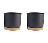 Blmirror Drainage Holes and Small Pots Decorative Plant Pots for Outdoor,Indoor,Balcony,Patio,Garden Decor Easy to Use A