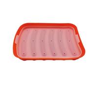 Blmirror Orange-6 in 1 Sausage Machine DIY Mold Making Hot Dog Handmade Ham Silicone Mold Food Machine Kitchen Cooking Gadgets Easy to Use