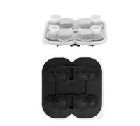 Blmirror Penguins Ice-Cube Tray Silica Gel Ice-Cube Tray Odd Novelty Cute Penguin Gifts, 2.2Inch Large-Silicone Whiskey Ice Mold