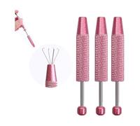 Blmirror Piercing Assistant Pen,Piercing Ball Grabber Tool,Diamond Claw Tweezers, 4 Claw Jeweler'S Pick Up Tool, Piercing Tools,C