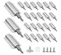 Blmirror Push to Open Door Catches 24 Pack Push Latch for Cupboard Push Door Catch for Closet Door Magnetic Door Latch