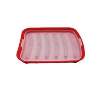 Blmirror Red-6 in 1 Sausage Machine DIY Mold Making Hot Dog Handmade Ham Silicone Mold Food Machine Kitchen Cooking Gadgets Easy Install Easy to Use