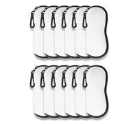 Blmirror Sublimation Sunglasses Case Blanks Set,Neoprene Sunglasses Case Soft for Sublimation Blanks Sunglasses Case 12PCS
