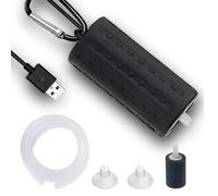 Blmirror USB Fish Tank Household Oxygen Pump Black ABS Oxygen Oxygen Machine Aquarium Portable Outdoor Fishing Air Pump