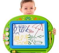 BLmukce Extra Large Magnetic Drawing Board Toy for Kids Age 2-7 Years, Erasable Board with 4 Colors, Educational Learning Toy, Birthday Gift for 2 3 4 5 Year Old Girls & Boys (Green)