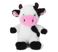 Blnboimrun Dog Toys Puppy Toys Interactive Dog Toys for Small Medium Large Dogs, Squeaky Dog Chew Toys to Keep Them Busy, Plush Dog Toy with Crinkle Paper Stuffed (Cow)