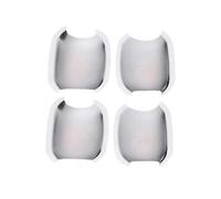 BLNETU Car Chrome Door Handle Cover for Citroen for C-Elysee 2012 2013 2014 2015 2016 2017 2018 2019 2020 2021 2022 2023(Bowl 4 Door)
