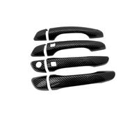 BLNETU Car Door Handle Cover Cap Trim Sticker for Hyundai I30 for Elantra GT PD I30N 2018-2022(B 1 Keyhole 2 Buttons,RHD)
