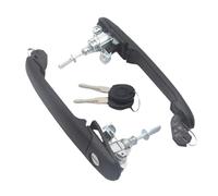 BLNETU Car Exterior Door Handles 2PCS Front Left Right Door Handle with 2 Same Keys for Polo 6N 6N1 6N2 for Sharan 6N0837207C/D