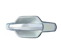BLNETU Car Exterior Door Handles Exterior Door Handle for Hyundai for Terracan 2001-2007 Smooth Chrome Rear Left and Right (Rear Left 1pc)