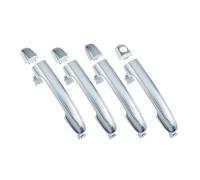 BLNETU Car Exterior Door Handles for Hyundai for Sonata 2006 2007 2008 2009 2010 2.4L 3.3L 1/2/4 Pcs Black/Chrome Exterior Car Door Handle Front Rear Left Right (4 Sides Kit Chrome)