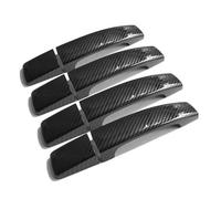 BLNETU Car Exterior Door Handles for LR4 LR2 Discovery for Freelander 2 for Range Rover Sport Hse TDV8 Car Door Handle Cover Body Kit (Carbon Fiber Grain)